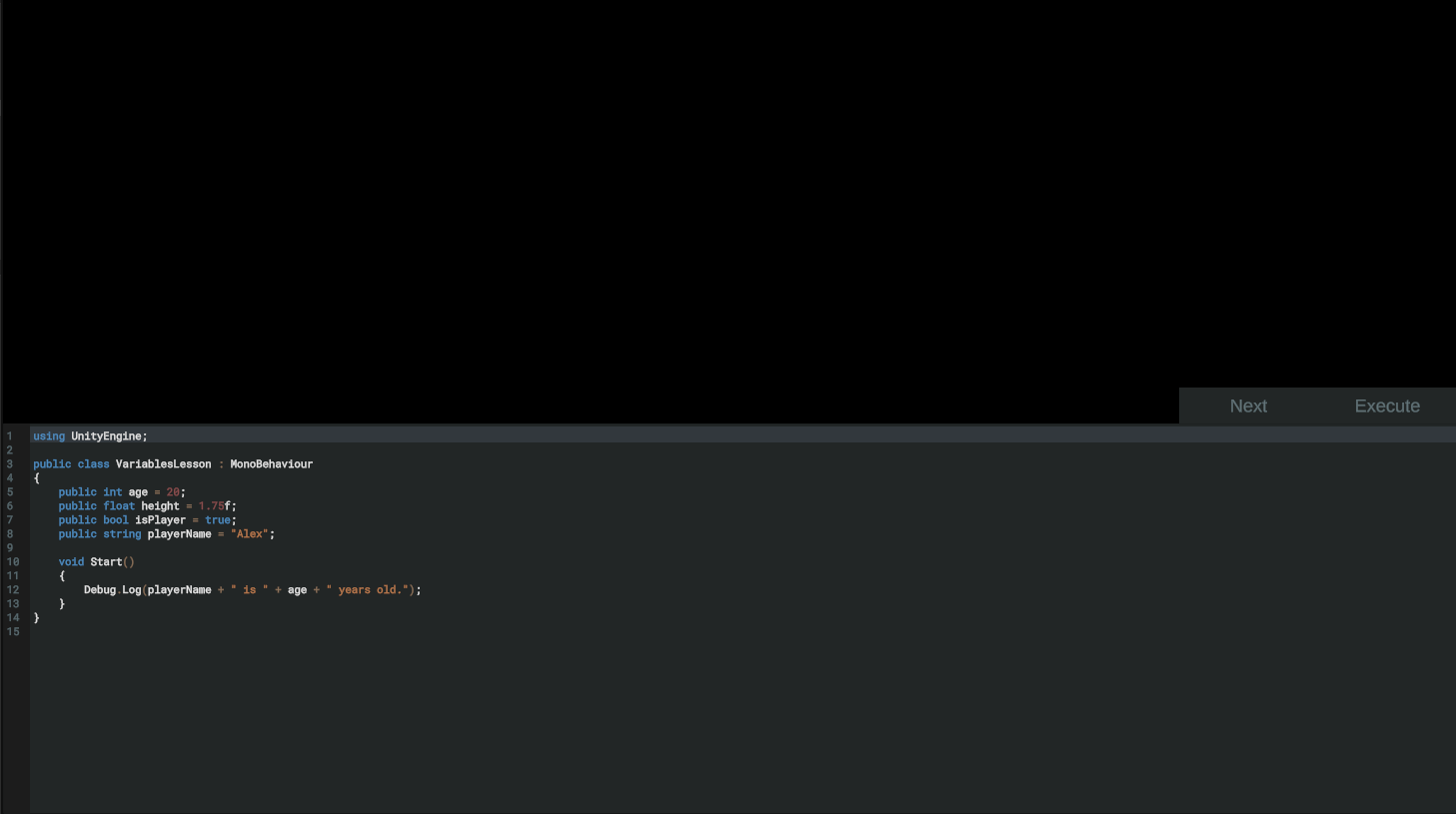 Unity C# Trainer Screenshot 2